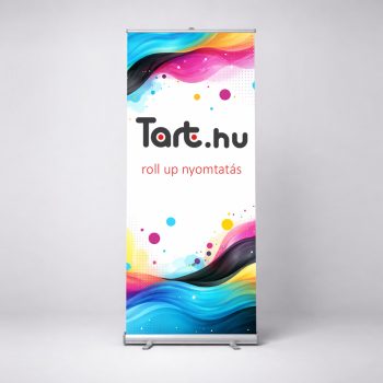 Roll-Up 85×200 cm szerkezet nyomtatással
