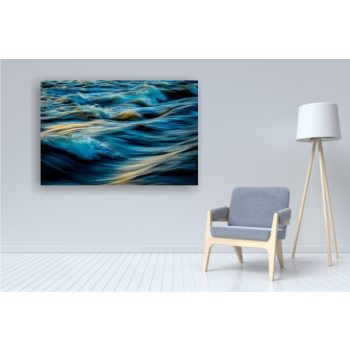Vászonkép "Kék hullám"