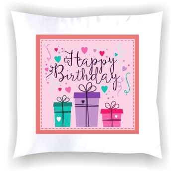 Párna "Happy birthday" 005_R