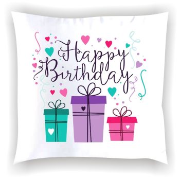 Párna "Happy birthday" 004_R