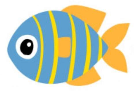 óvodai törölközőre hal jel