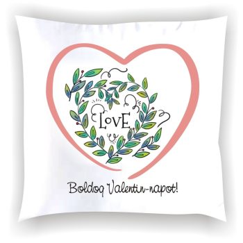Párna "Boldog Valentin-napot" 002_O