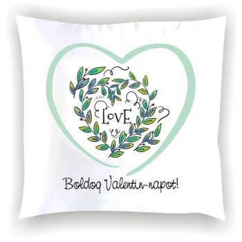 Párna "Boldog Valentin-napot" 001_O