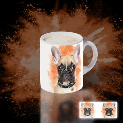 Bögre "Francia bulldog" 005_J