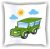 Párna "Zöld autó" 005_L