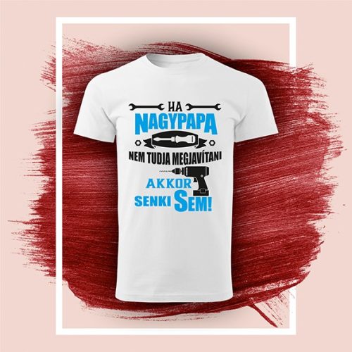 Póló "Nagyapa" 033_B