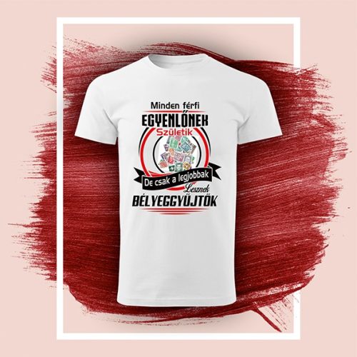 Póló "Bélyeggyűjtő" 002_I