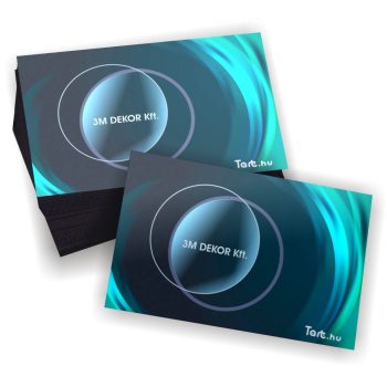 Névjegykártya egyedi nyomattal