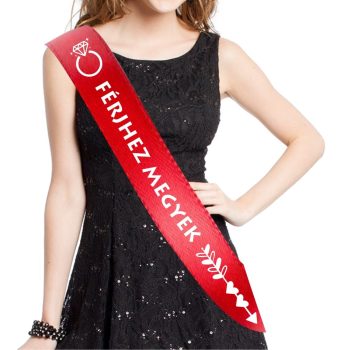 Vállszalag egyedi nyomattal