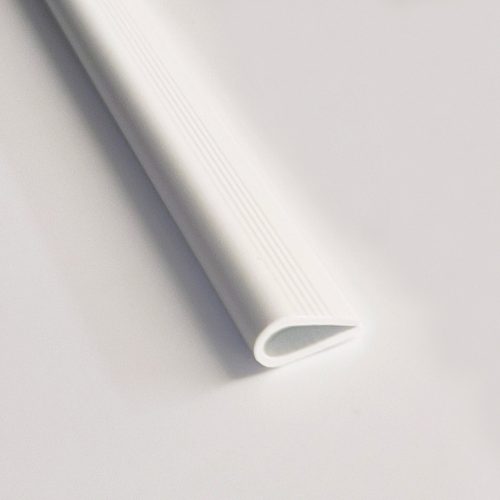 Posztersín műanyag fehér 42 cm (1 pár)